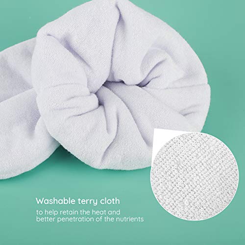 Paraffin Heated SPA Mittens & Foot Liners - Large Size, Elastic Fit, Hot Wax Compatible