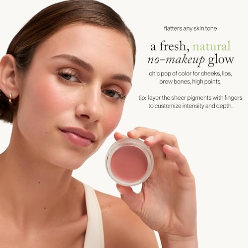 goop Beauty Cream Blush - Translucent Fuchsia 0.5 oz - Sheer Lip & Cheek Tint