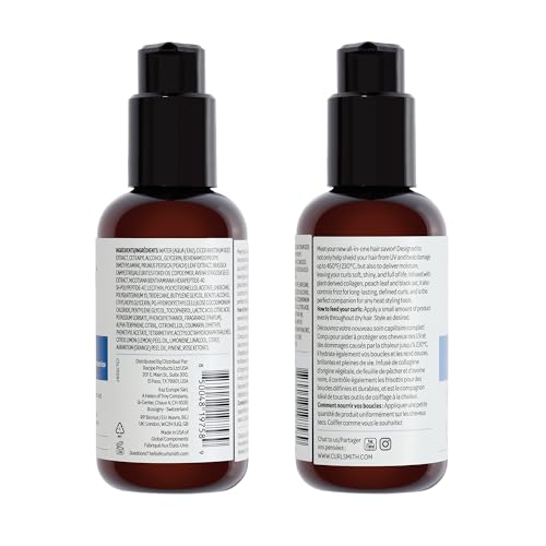 Heat Protectant Curl Cream for Curly Hair - 4.4 oz