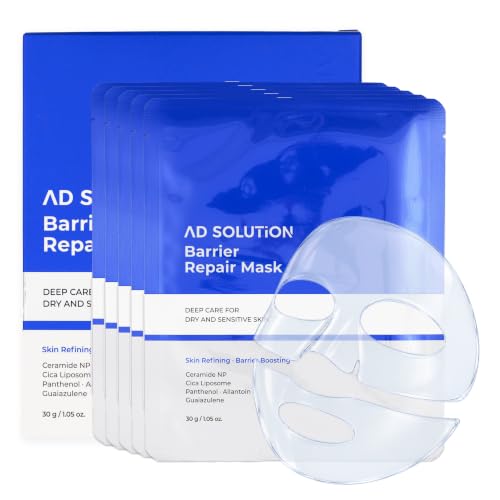 Hydrogel Face Mask for Sensitive Skin - Deep Hydration & Calm - 5 Sheets