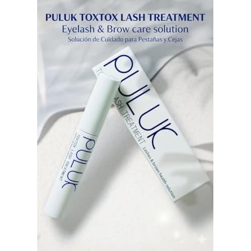 TOXTOX LASH TREATMENT 10ml & Mascara Wand 1pc, Lashes & Brows Care Solution, Eyelash Enhancing, Keratin Infused Volume Booster by HS International (Suero para Pesta?as)