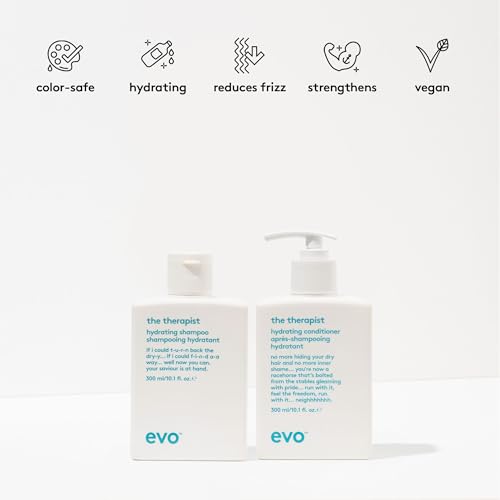 Hydrating Shampoo & Conditioner Set for Dry Color-Treated Hair 300ml