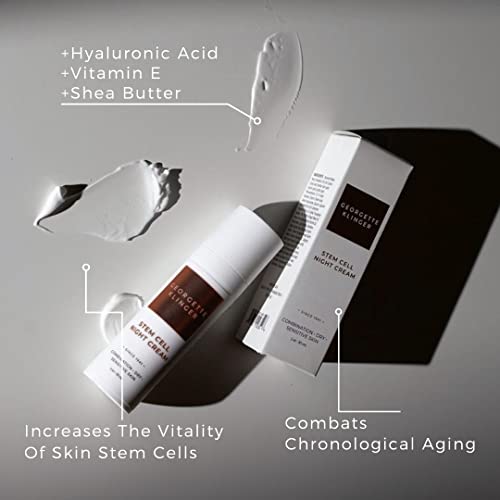 Stem Cell Night Cream for Anti-Aging & Hydration - 1 oz | Natural Face Moisturizer