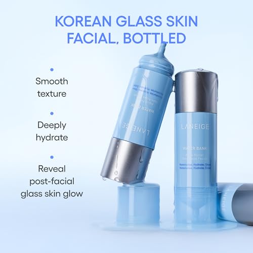 LANEIGE Water Bank Aqua Facial Serum - Hydrating & Gentle Exfoliation for Radiant Skin