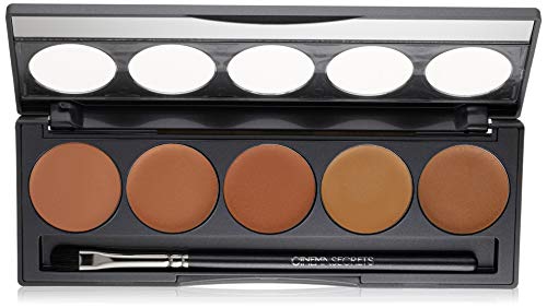 Cinema Secrets Corrector 5-in-1 Palette No. 2 - Full Coverage Concealer for Dark Circles & Blemishes