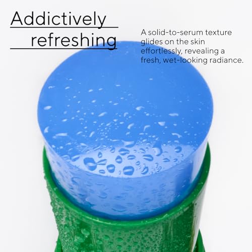 Hydrating Face Serum Stick - Dewy Caffeine-Replenishing Skin Care, Travel-Friendly