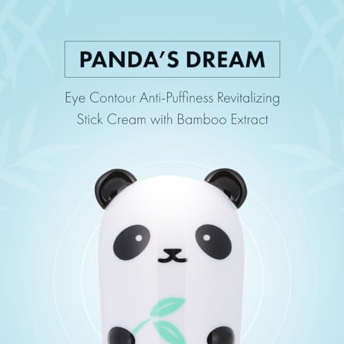TONYMOLY Panda¡¯s Dream So Cool Eye Stick ? Cooling Hydrating Eye Cream for Puffiness & Tired Eyes with Bamboo & Glacial Water, K-Beauty Skincare