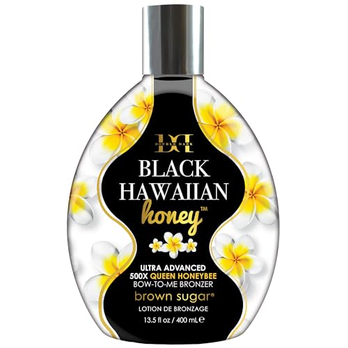 Hawaiian Honey Dark Tanning Lotion - 13.5 Fl Oz, Ultra Bronzer & Island Glow