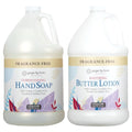 Ginger Lily Farms Botanicals Hand Soap + Butter Lotion Bundle, Fragrance Free