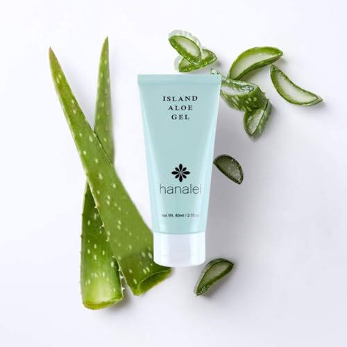 Hanalei Aloe Gel ? Soothing After-Sun Care & Daily Moisturizer ? Hydrating, Cooling Aloe Vera Gel for Face & Body ? Cruelty-Free, Paraben-Free Skincare ? Natural Moisturizer ? Travel Size - 2.7 oz
