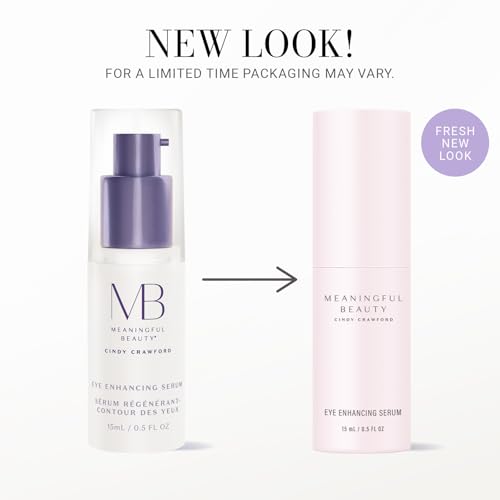 Meaningful Beauty Eye Enhancing Serum Anti-Wrinkle Hydrating Formula, 0.5 Fl Oz