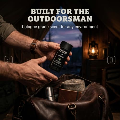 Herban Cowboy Dusk Deodorant 3-Pack for Men - Natural Freshness