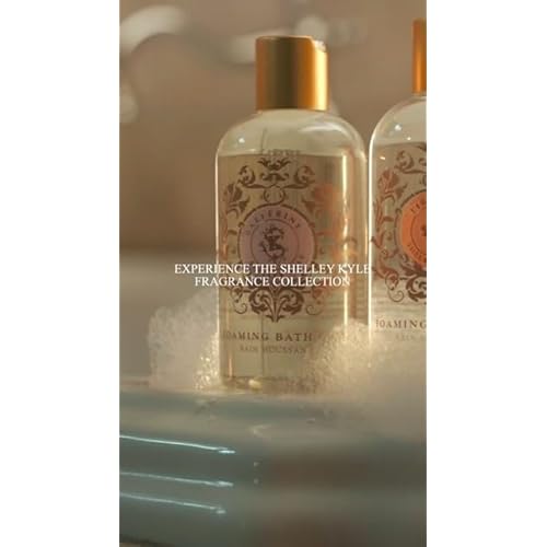 Tiramani All-Natural Foaming Bath Gel with Shea Butter, Nourishing, Moisturizing Bath Gel, 250ml