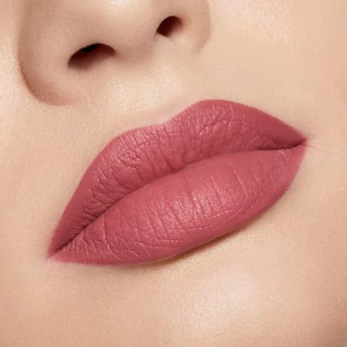 Liquid Lipstick and Lip Liner Kit - Shade 100 Posie K - Long Lasting & Smudge-Proof