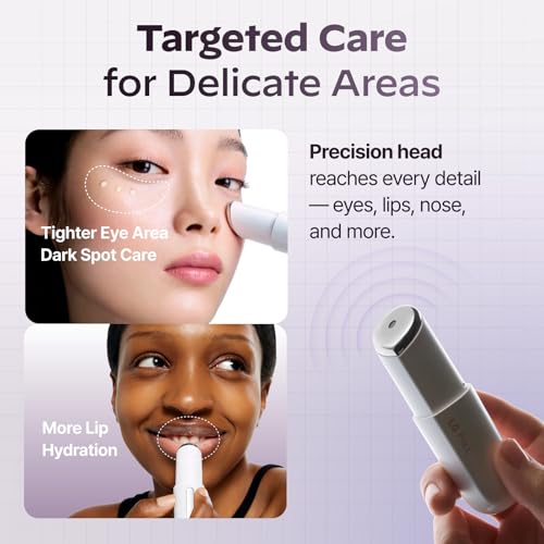 LG Pra.L Superform Galvanic Booster Mystic White - 1-Minute Anti-Aging Microcurrent Device