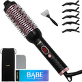 Ceramic Thermal Styling Brush with Adjustable Temperature - 1.5 Inch