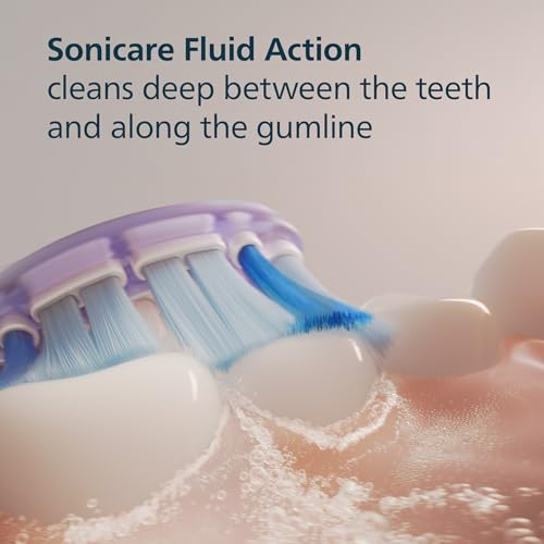 Philips Sonicare G3 Brush Heads 2-Pack White - 6 Month Supply | Compatible with All Sonicare Click-On Models