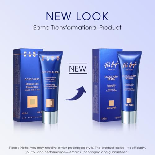 Pier Auge PDRN Mask | Douce Aura Face Mask | Overnight Face Mask for Glass Glow Skin -Glowup & Hydrating, Firming and Moisturizing | Facial Masks | No-Rinse Sleeping Mask 50ml,1.69 fl.oz
