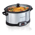 8 Qt Programmable Slow Cooker with Timer & Removable Stoneware
