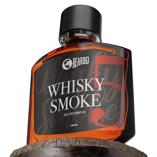 Beardo Whisky Smoke Eau de Parfum for Men 100ml – Long-lasting Woody Spicy Fragrance