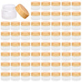 Olutacot 64 pcs 5g Glass Cosmetic Jars with Leakproof Lids - Travel & Storage
