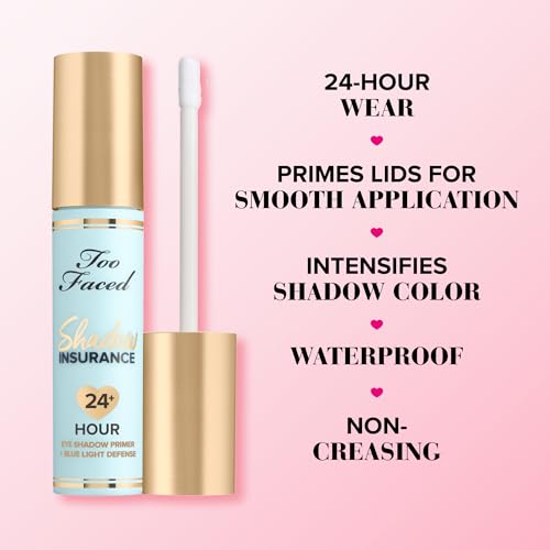 24-Hour Waterproof Eye Shadow Primer - Long Lasting, Non-Creasing, Clear