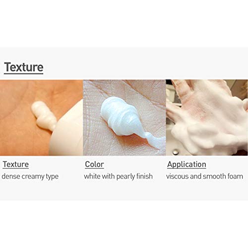 Rice Foam Facial Cleanser 150ml - Gentle Brightening & Makeup Remover