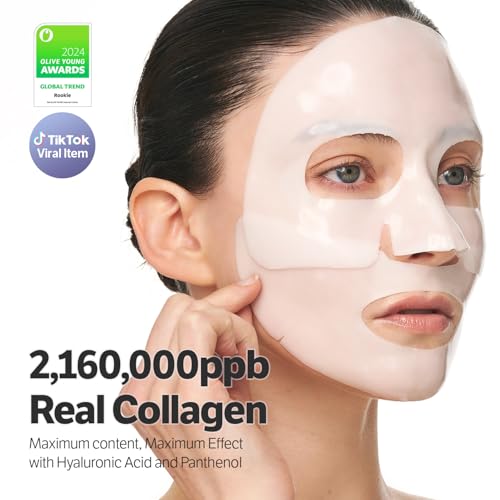 Deep Collagen Hyalu-B5 Overnight Mask Pack of 4 - Hydrating Wrinkle & Barrier Repair