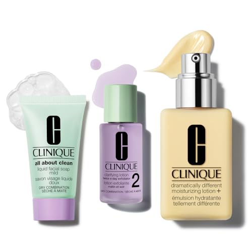 Clinique All About Clean Mild Liquid Soap & Moisturizer Gift Set - Dry & Oily Skin Types
