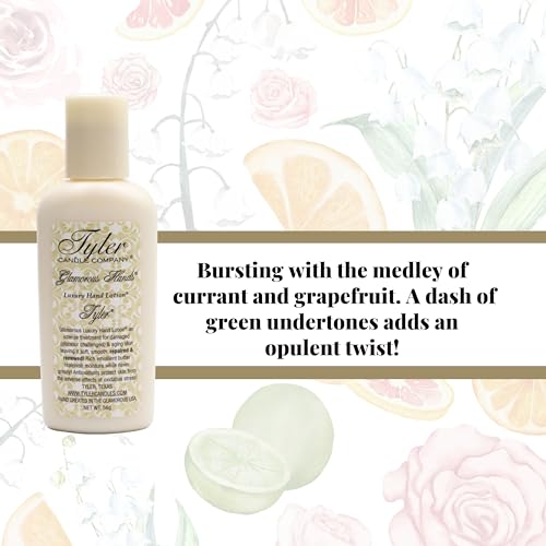 Worldwide Nutrition Bundle: Tyler Hand Lotion - Tyler Scented and Small Hand Cream For Dry Hands with Moisture-Boosting Skin - 2 Oz Travel Size Luxury Hand Lotion and Multi-Purpose Key Chain