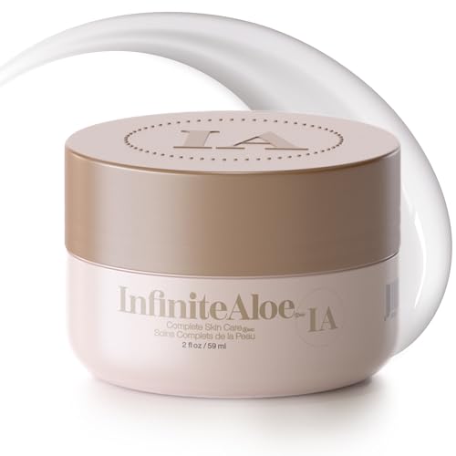 All-In-One Aloe Vera Face & Body Cream - Original Scent, Small Jar 2 oz - Sensitive Skin Friendly