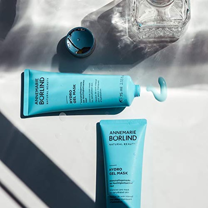 ANNEMARIE B?RLIND ? Hydro Gel Mask ? Natural Moisturizing Wash Off Face Mask with Hyaluronic Acid and Red Algae Extract for Radiant and Youthfully Fresh Looking Skin? 2.5 Oz.