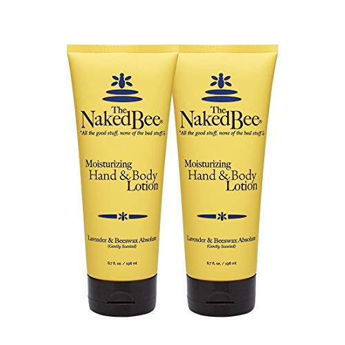 The Naked Bee 2.5oz Vitamin C Facial Moisturizer SPF 30 + Lavender & Beeswax Absolute Hand and Body Lotion 6.7oz + Vitamin C Face & Body Moisturizing Sunscreen SPF 30