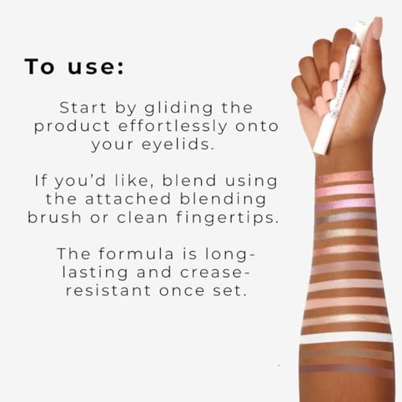 Honeybee Gardens Instant Shadow Stik, Twinkle Pink (Shimmer)