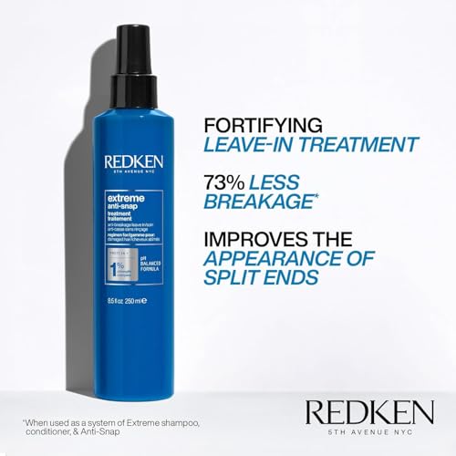 Redken Extreme Anti-Snap Leave-In Conditioner 8.5 Fl Oz - Damage Repair & Strengthening