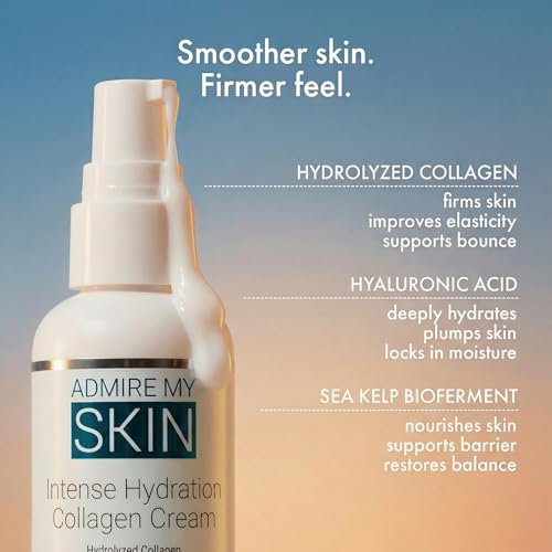 Admire My Skin Collagen Moisturizer 2oz - Hydrating Anti-Aging Face Cream