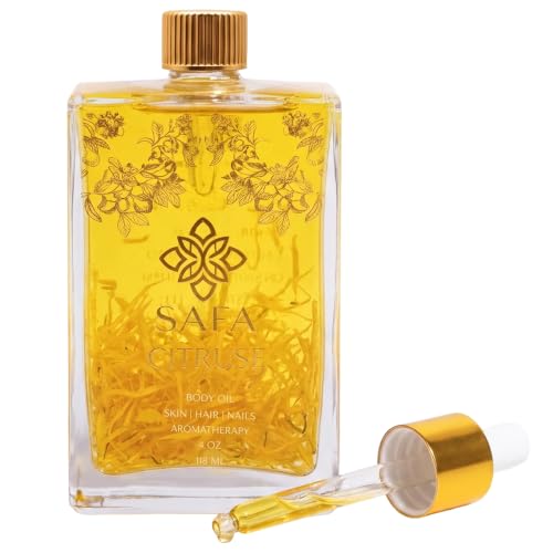 Citrusé Body Oil - Vitamin C & E Organic Citrus Scented Skin, Hair & Nails Oil
