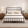 Full Size Metal Bed Frame with Headboard and Footboard - Black - Variation of THIS listing