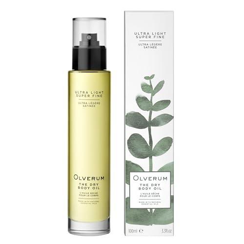 Olverum Dry Body Oil for Soft Skin - Collagen & Hyaluronic Acid Boost, 100ml Spray