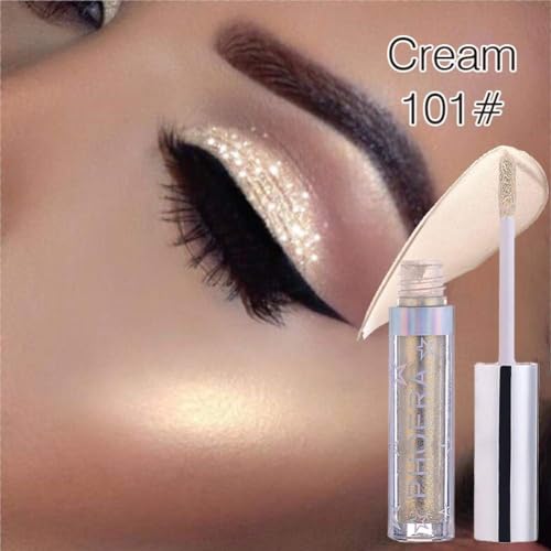 Glitter Eyeshadow£¬Makeup For Eyes Liquid Shimmer Sparkle Glow Light Colors Pencil Stick Shiny Long Lasting Waterproof Shining Eye Shadow Sets Metallic Pigments Metals Gloss Sparkling Pen Kit (A101)