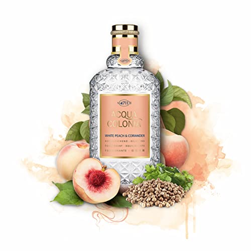 4711 Acqua Colonia White Peach & Coriander Unisex Eau de Cologne 1.7 oz