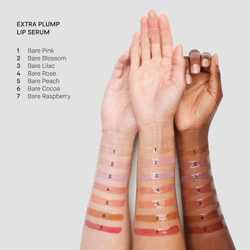 Lip Plumping Serum - Bare Plum 08 Hydrating & Conditioning Lip Oil with Botanical Oils & Hyaluronic Acid