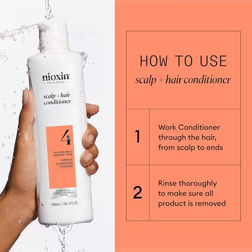 Nioxin System 4 Thickening Conditioner - Color-Treated Dry Hair 10.1 Fl Oz