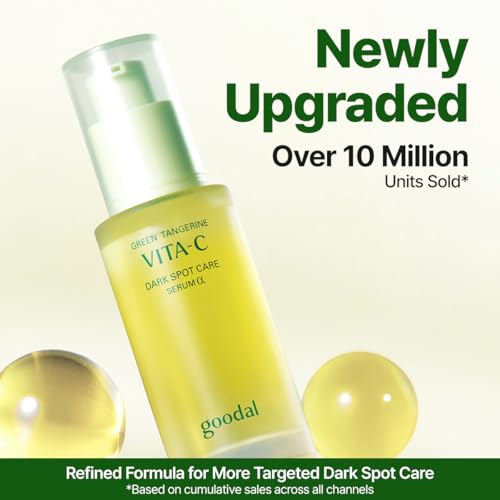 GOODAL Green Tangerine Vitamin C Serum [Advanced Ver.] ? Facial Serum with 5% Niacinamide & Exosome Technology | Helps Improve the Dull Skin for Radiant Skin | Korean Skincare 1.01 fl oz / 30 ml