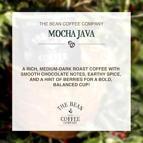 The Bean Organic Coffee Co. Mocha Java Medium Roast Whole Bean 5 lb - Pack of 1