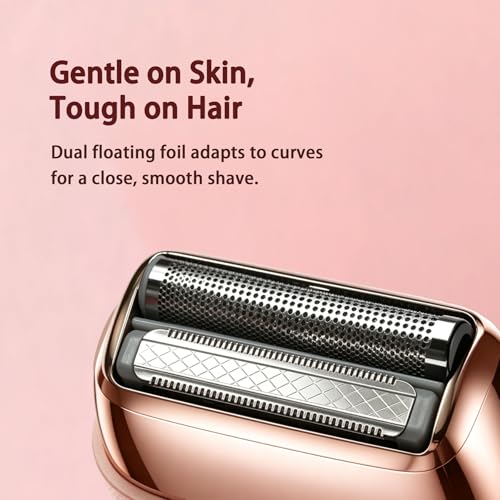 Rechargeable Women's Electric Razor Shaver Trimmer Travel Cordless Wet & Dry