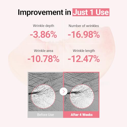 Peach Fit Collagen Hydrogel Mask Set - 300Da Collagen & 12 Peptides for Skin Tightening & Anti-Aging (39g x 5ea) - Variation of Peach Fit Collagen
