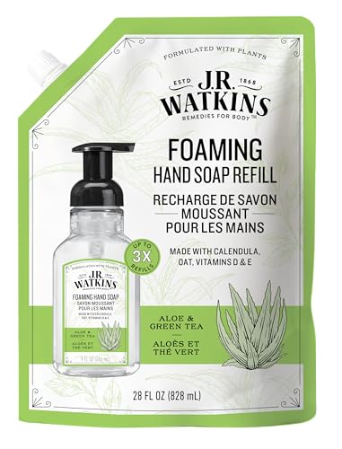 Liquid Foaming Hand Soap Refill Aloe & Green Tea Pack of 1
