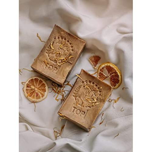 Traditional Ghar Soap 2-Pack | Handmade with Olive and Laurel Oils | Gentle, All-Natural Soap for Face & Body & Hair, Suitable for All Skin Types | 60% Olive Oil & 40% Laurel Oil (2x180g / 2x6.34oz)