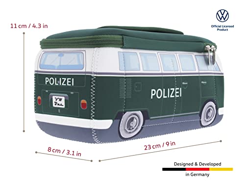 Small VW T1 Bus Camper Toiletry Bag - Compact Waterproof Cosmetic Case